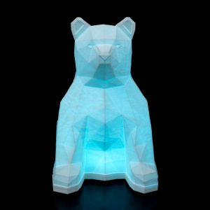 RGB Ayıcık Masa Lambası, mavi ışıklı ana çekim