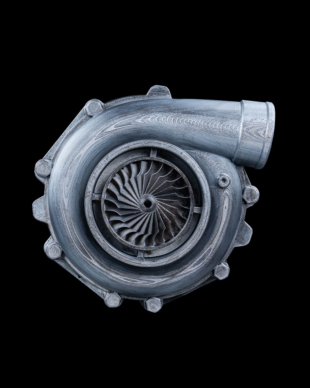 Işığı kapalı Turbo Lamba, airbrush el boyaması detayı