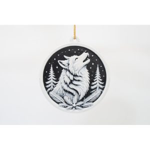 Kış Ormanı Masalları Yılbaşı Ağacı Süsü Seti - Temalı Dekorasyon (10 Adet)